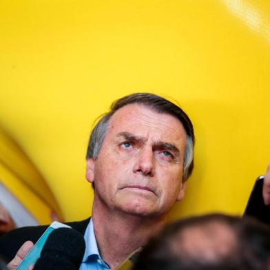  PORTO ALEGRE, RS, BRASIL, 30/08/2018  : Jair Bolsonaro -  Candidato do PSL participa de encontro com mulheres na Casa do Gaúcho, último compromisso de sua agenda no RS (Omar Freitas/Agência RBS)Indexador: Felipe Nogs