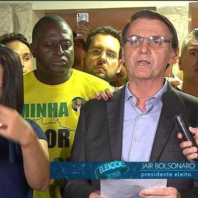  RIO DE JANEIRO, RJ, BRASIL - 28/10/2018 - Pronunciamento do presidente eleito Jair Bolsonaro após vitória no segundo turno das eleições. 