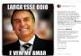 Famosos comemoram vitória de Bolsonaro nas redes sociais