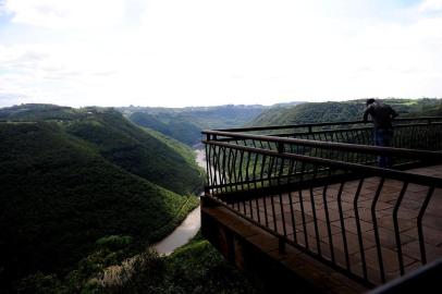  CAXIAS DO SUL, RS, BRASIL, 19/10/2018Belvedere Sonda. Prefeitura reforma o mirante em Nova Pádua. (Lucas Amorelli/Agência RBS)