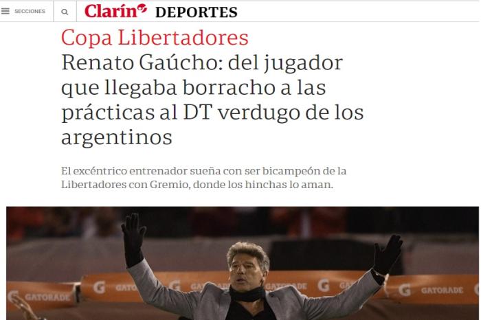 Reprodução / Clarín