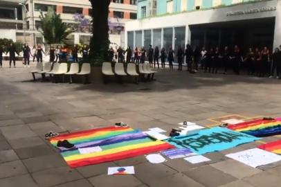 protesto colegio rosario