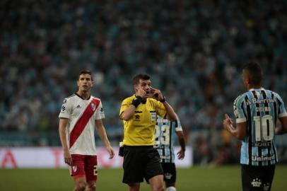  PORTO ALEGRE, RS, BRASIL, 30-10-2018. Grêmio enfrenta o River Plate pela semifinal da Libertadores na Arena. (ANDRÉ ÁVILA/AGÊNCIA RBS)