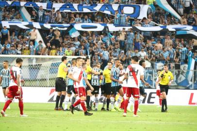  PORTO ALEGRE, RS, BRASIL, 30-10-2018. Grêmio enfrenta o River Plate pela semifinal da Libertadores na Arena. (CARLOS MACEDO/AGÊNCIA RBS)