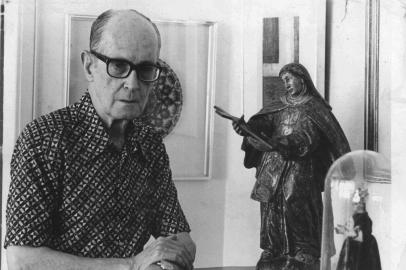 O poeta Carlos Drummond de Andrade . #PÁGINA: 7#PASTA: 017045 Fonte: Divulgação