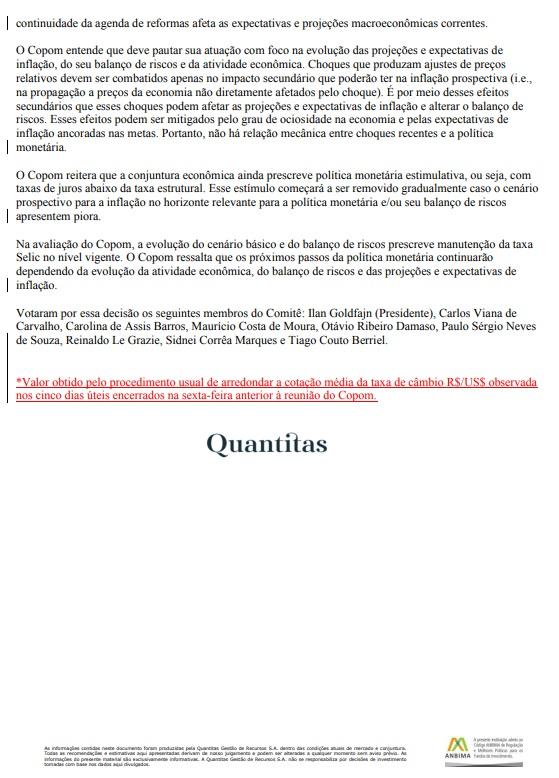 Divulgação Quantitas