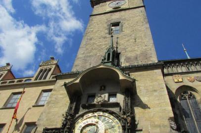 Relógio astronômico de Praga, capital da República Tcheca.