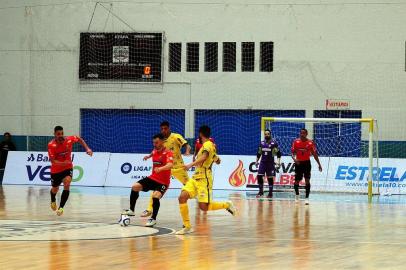  MARECHAL CANDIDO RONDON, PR, BRASIL, 01/11/2018 - ACBF x Copagril, jogo de ida, jogo válido pelas quartas de final da Liga Nacional de Futsal. (Marcelo Casagrande/Agência RBS)