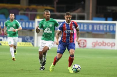 BAHIA X CHAPECOENSEBA - BAHIA/CHAPECOENSE - ESPORTES - Zé Rafael jogador do Bahia durante jogo entre Bahia x Chapecoense, partida valida pela 32ª rodada do Campeonato Brasileiro Serie A 2018, neste Domingo (04), na Arena Fonte Nova, em Salvador, Bahia. 04/11/2018 - Foto: TIAGO CALDAS/FOTOARENA/FOTOARENA/ESTADÃO CONTEÚDOEditoria: ESPORTESLocal: SALVADORIndexador: TIAGO CALDASFonte: 1634388Fotógrafo: FOTOARENA