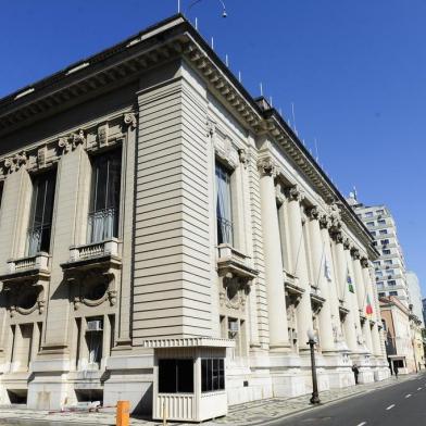  PORTO ALEGRE, RS, BRASIL, 29/08/2018 - Fachada do Palácio Piratini. (FOTOGRAFO: RONALDO BERNARDI / AGENCIA RBS)