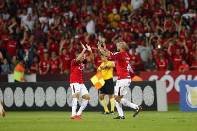  PORTO ALEGRE, RS, BRASIL, 04-11-2018. Inter enfrenta o Atlético-PR no Beira-Rio pelo Campeonato Brasileiro. (FÉLIX ZUCCO/AGÊNCIA RBS)