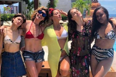 Reta final de gravações de Segundo Sol com Giovanna Antonelli, Luisa Arraes, Fabiula Nascimento, Letícia Colin e Roberta Rodrigues.