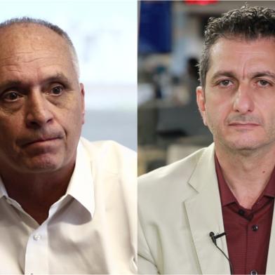 Marcelo Medeiros, à equerda, e Luciano Davi, à direita, são os candidatos à presidência do Inter para o biênio 2019/2020