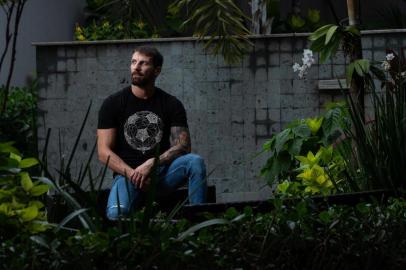  Rio de Janeiro, Rj, BRASIL. 11/10/2018;  Retato do jogador Pedrinho, ex-Vasco para materia especial do caderno DOC sobre depressao do futebol. ( Foto: Ricardo Borges)Local: RIO DE JANEIROIndexador: Ricardo Borges