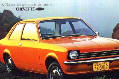  Propaganda do modelo 1973 o primeiro Chevette lançado pela GM.