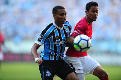  PORTO ALEGRE, RS, BRASIL, 12/05/2018 - Grêmio recebe o Inter na Arena, pela 05ª roda do Brasileirão 2018. Na foto - Madson. (FOTOGRAFO: CARLOS MACEDO / AGENCIA RBS)