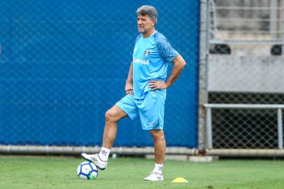 renato portaluppi, futebol, treino