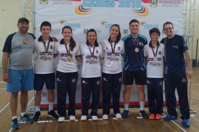  Atletas de badminton de Caxias do Sul vão representar a cidade na etapa nacional dos Jogos Escolares da Juventude, em Natal (RN).