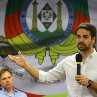  PORTO ALEGRE - BRASIL - Encontro com Eduardo Leite no  Centro de treinamento da Procergs. (FOTO: LAURO ALVES/AGENCIARBS)