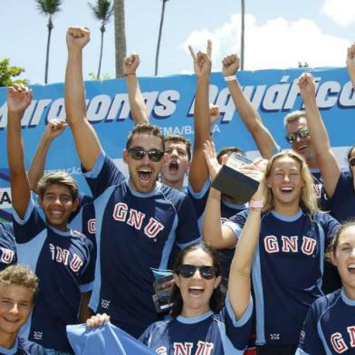 Equipe do GN União campeã brasileira de maratonas aquáticas