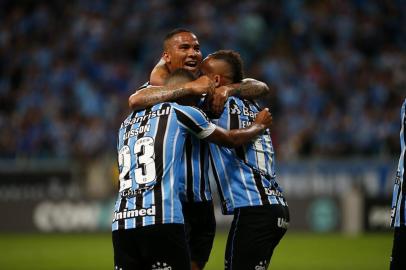  PORTO ALEGRE, RS, BRASIL, 18-11-2018. Grêmio enfrenta  o Chapecoense pelo Campeonato Brasileiro. (FÉLIX ZUCCO/AGÊNCIA RBS)