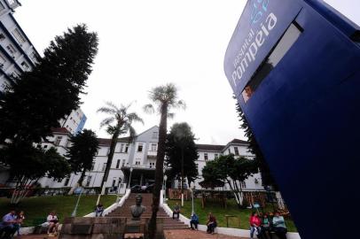  CAXIAS DO SUL, RS, BRASIL, 14/11/2018 - Fachada hospital Pompéia para matéria sobre a dívida do estado com os hospitais. (Marcelo Casagrande/Agência RBS)