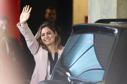 Michelle Bolsonaro chega a Brasília para primeira visita após eleição