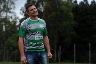  CAXIAS DO SUL, RS, BRASIL 07/11/2018Moises Zamboni é zagueiro dos veteranos no time do São Francisco,  finalista no campeonato amador de Caxias do Sul. (Felipe Nyland/Agência RBS)