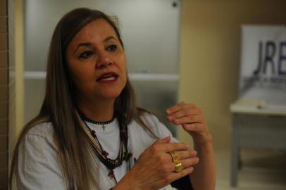  CAXIAS DO SUL, RS, BRASIL 21/11/2018Isabel Cristina de Oliveira é a presidente da APAC Porto Alegre e veio a Caxias do Sul falar sobre o método no IV Encontro de Justiça Restaurativa na Execução Criminal. (Felipe Nyland/Agência RBS)