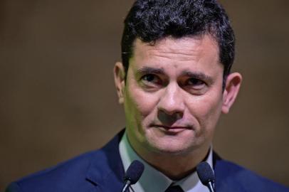 Brazil's future Minister of Justice, Sergio Moro, speaks during a national forum on combating corruption in Rio de Janeiro, Brazil, on November 23, 2018. - Brazil's incoming justice and security minister Sergio Moro announced earlier this week he was recruiting part of his team from the massive "Car Wash" anti-corruption probe that snared former leftist president Luiz Inacio Lula da Silva. (Photo by Carl DE SOUZA / AFP)