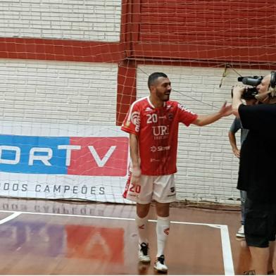 Atlântico vence o Copagril e está na final da Liga Nacional de Futsal. No lance, o jogador Allan