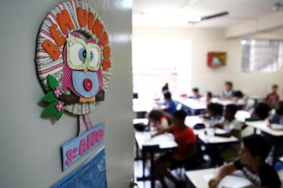  PORTO ALEGRE, RS, BRASIL, 23/11/2018 - Escola Pequena Casa de Mari. Escolas conveniadas com a prefeitura de Porto Alegre para Ensino Fundamental. (FOTOGRAFO: CARLOS MACEDO / AGENCIA RBS)