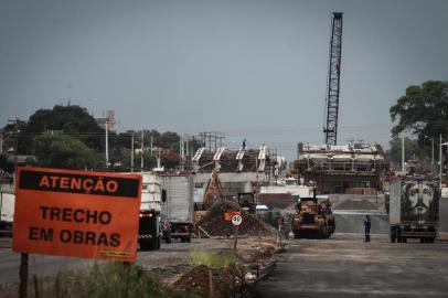  GRAVATAÍ/SAPUCAIA, RS, BRASIL, 28/11/2018 - Radiografa das obras da RS-118. Como estão as obras da RS-118, os trechos prontos e o que ainda falta ser concluído. (FOTOGRAFO: CARLOS MACEDO / AGENCIA RBS)Indexador: Carlos Macedo