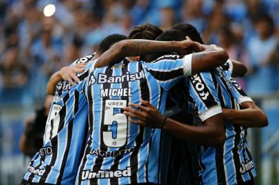  PORTO ALEGRE, RS, BRASIL, 18-11-2018. Grêmio enfrenta  o Chapecoense pelo Campeonato Brasileiro. (FÉLIX ZUCCO/AGÊNCIA RBS)