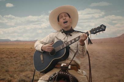 Tim Blake Nelson is Buster Scruggs in The Ballad of Buster Scruggs, a film by Joel and Ethan Coen.