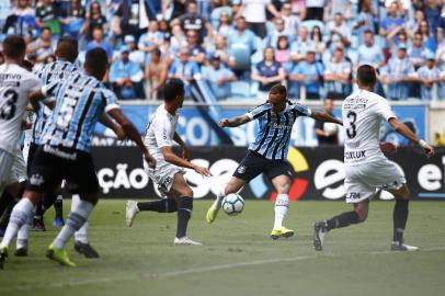  PORTO ALEGRE, RS, BRASIL, 02-12-2018. Grêmio enfrenta o Corinthians na última rodada do Brasileirão na Arena. (FÉLIX ZUCCO/AGÊNCIA RBS)