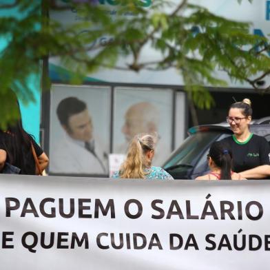 CANOAS,  RS, BRASIL, 05/12/2018 - Greve nos postos de saúde em Canoas. Fotos do HPS de Canoas. (FOTOGRAFO: LAURO ALVES / AGENCIA RBS)