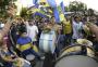 Com grande festa da torcida, Boca embarca rumo a Madri para a final da Libertadores