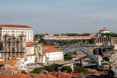 Vista de Porto, em Portugal