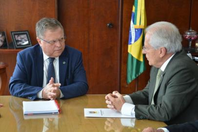 Encontro do ministro da Agricultura, Blairo Maggi, com o vice-governador, José Paulo Cairoli