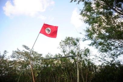  ARAQUARI, SC, BRASIL (23-08-2017) - Ocupação do MST na localidade de Corveta em Araquari. (Foto: Maykon Lammerhirt, Agencia RBS)