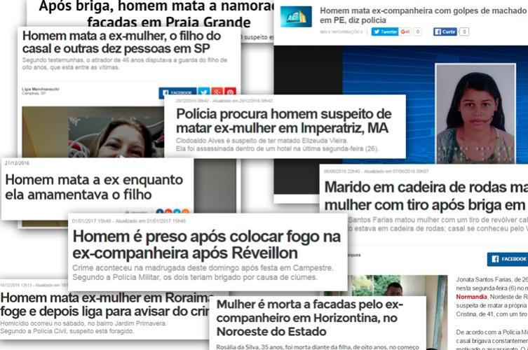 Uma vítima a cada uma hora e meia: feminícidio é um dos grandes problemas  do Brasil | Donna