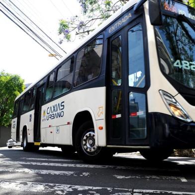  CAXIAS DO SUL, RS, BRASIL. 11/12/2018Ônibus da empresa Visate em Caxias do Sul, RS. (Antonio Valiente/Agência RBS)