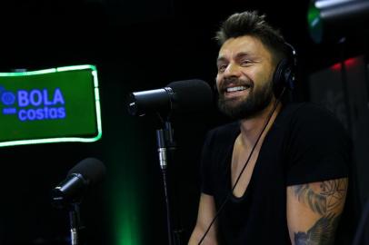  PORTO ALEGRE, RS, BRASIL, 12-12-2018: O jogador de futebol Rafael Sobis participa do programa Bola nas Costas na Atlântida. (Foto: Mateus Bruxel / Agência RBS)