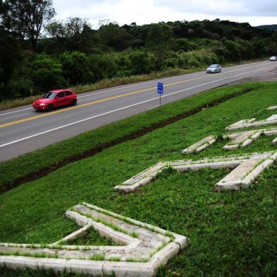  CAXIAS DO SUL, RS, BRASIL, 18/11/2018. Movimento na RSC-453, no final do feriadão da Proclamação da República. Trecho da rodovia no Km 166, no acesso a Vila Seca. (Porthus Junior/Agência RBS)