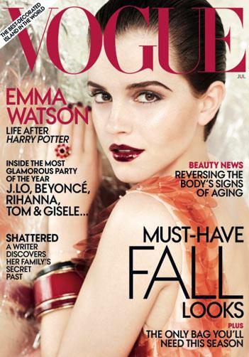 Emma Watson Fingering - Emma Watson posa para Vogue americana e fala em nova fase profissional |  Donna