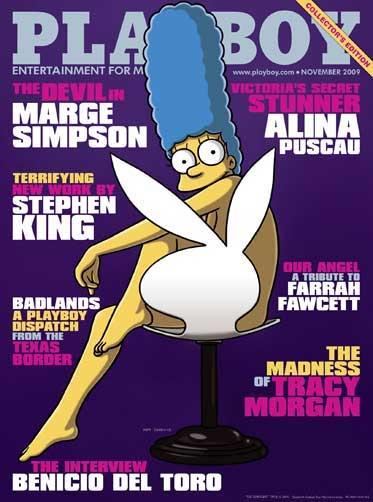 Marge Simpson será capa da Playboy americana | Donna