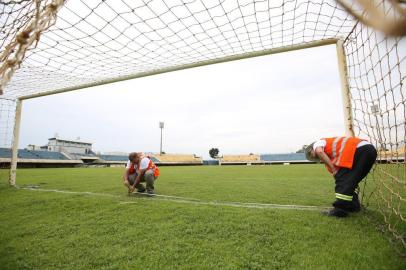  PALMAS, TO, BRASIL, 22/11/2018. Estádio Nilton Santos, em Palmas Tocantins. O local será palco do jogo Palmas x Juventude, válido pela primeira fase da Copa do Brasil 2019.  (Foto Elias Oliveira/Jornal do Tocantins)Indexador: ELIAS_OLIVEIRA