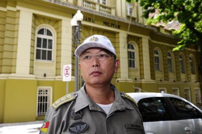  PORTO ALEGRE, RS, 31/01/2018 - Coronel Ikeda sub comandante da Brigada Militar, o cara da rua.(FOTOGRAFO: RONALDO BERNARDI / AGENCIA RBS)