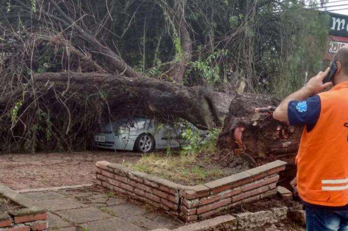 Divulgação / Defesa Civil de Bagé